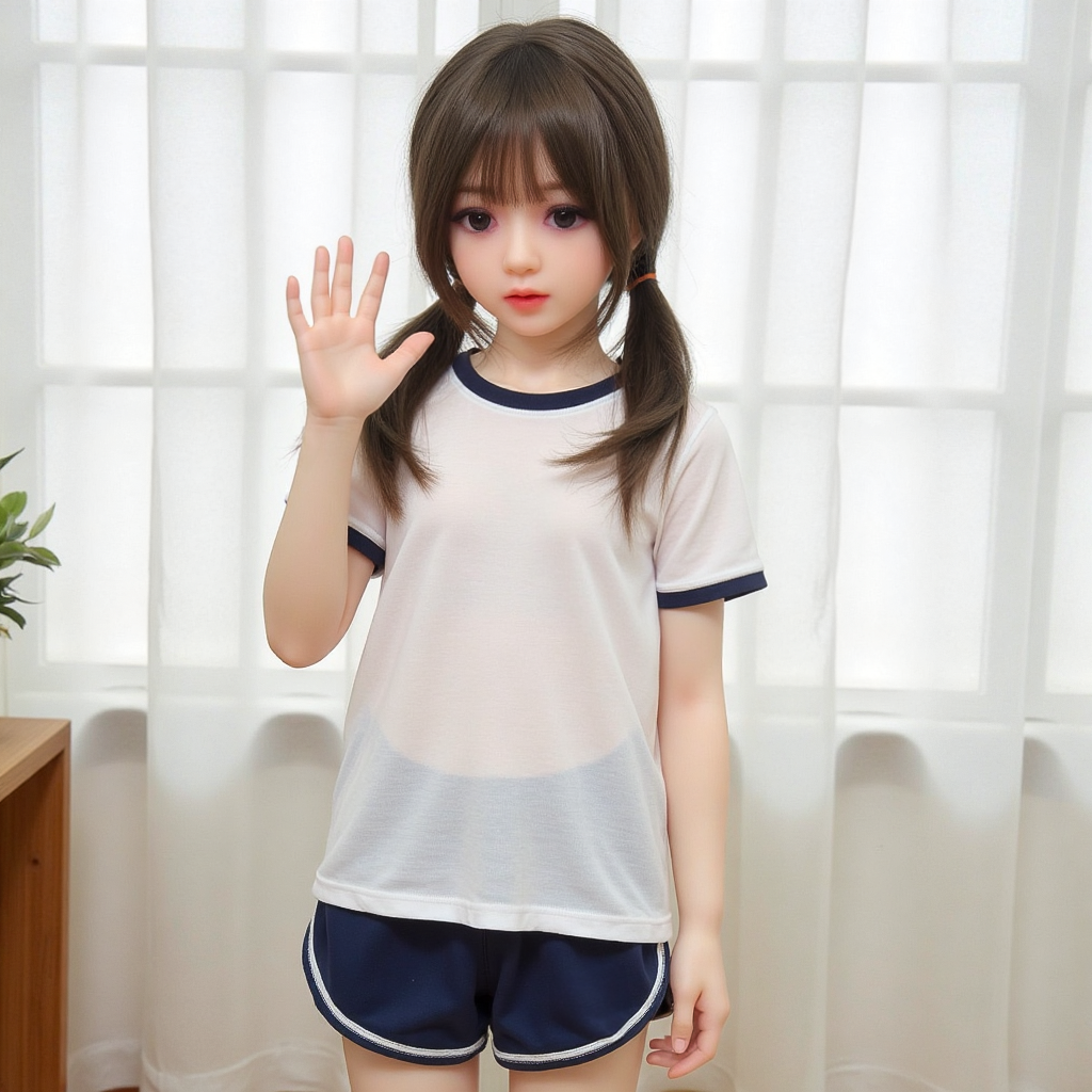 108cm/3.55ft Cute Flat Chest Sex Doll – Dana